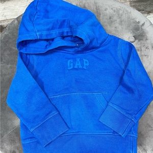 Gap Sweatshirt Hoodie Boys 3T Royal Blue.